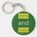 KEEP
 CALM
 and
 PLAY
 GAMES  Keychains