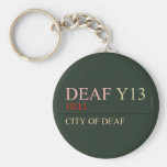 deaf  Keychains