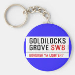 GOLDILOCKS GROVE  Keychains