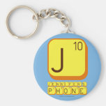J
 JENNIFER'S
 PHONE  Keychains