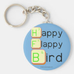 Happy
 Flappy
 Bird  Keychains