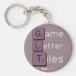 Game
 Letter
 Tiles  Keychains