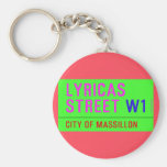 lyricas Street  Keychains