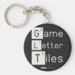 Game
 Letter
 Tiles  Keychains