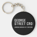 George  Street  Keychains