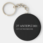 27 ANTEPLİ 001  Keychains