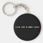Keep calm n Love aqila  Keychains