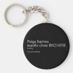 Paige harries mantle close  Keychains