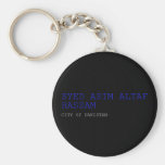 SYED ASIM ALTAF HASSAM  Keychains