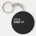 115TH Goma St  Keychains