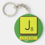 J
 JENNI  Keychains