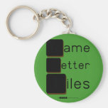 Game
 Letter
 Tiles  Keychains