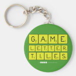 Game
 Letter
 Tiles  Keychains