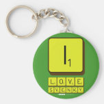 i
 love 
 svenky  Keychains