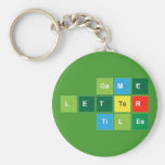 Game
 Letter
 Tiles  Keychains