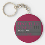Tiny Thug Street  Keychains