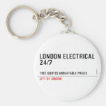 London electrical  24/7    Keychains
