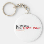 Cathy's Cake Street  Keychains