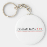 Fulham road  Keychains
