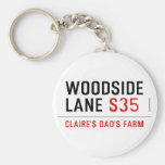 woodside  lane  Keychains