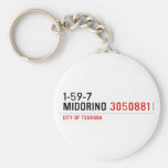 1-59-7  MIDORINO  Keychains