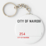 city of nairobi       Keychains