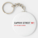caprivi street  Keychains