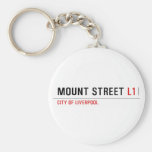Mount Street  Keychains