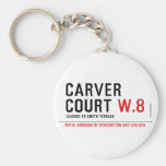 CARVER COURT  Keychains