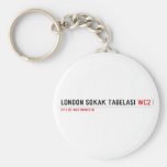 LONDON SOKAK TABELASI  Keychains