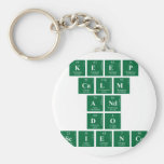 Keep
 CALM
 AND
 DO
 SCIENCE  Keychains