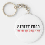 Street food  Keychains