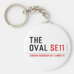 THE OVAL  Keychains