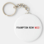FRAMPTON ROW  Keychains