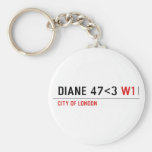 DIANE 47<3  Keychains