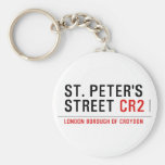 St. peter's Street  Keychains