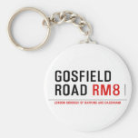 Gosfield Road  Keychains
