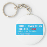 boothtown boys  brigade  Keychains