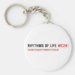 Rhythms of Life  Keychains