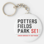 potters fields park  Keychains