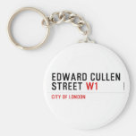 Edward Cullen Street  Keychains