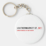 leathermarket St.  Keychains