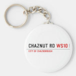 Chaznut rd  Keychains