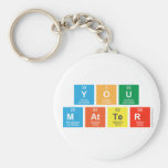 You
 Matter  Keychains