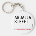 Abdalla  street   Keychains