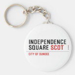 Independence Square  Keychains