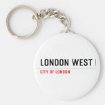 LONDON WEST   Keychains