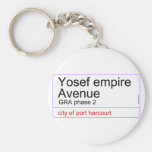 Yosef empire  Avenue   Keychains