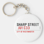 SHARP STREET   Keychains