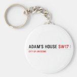 Adam's House  Keychains